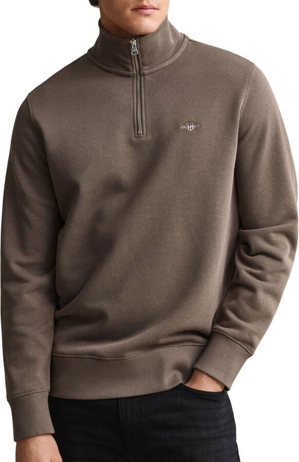 Gant Shield Half Zip Sweater Heren