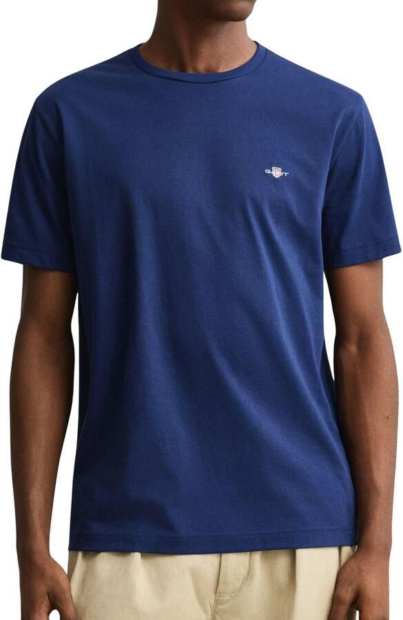 Gant regular fit poloshirt met labelstitching - Foto 4
