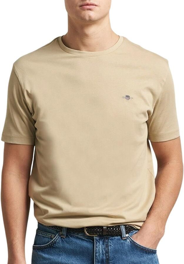 Gant T-shirt Korte Mouw Normaal schild T-shirt