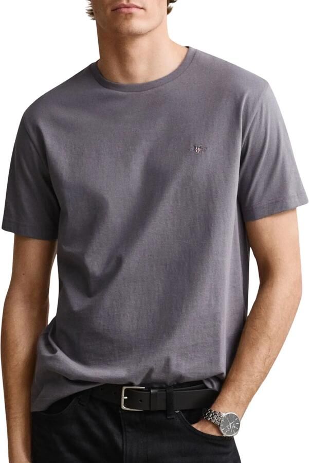 Gant regular fit T-shirt van puur katoen