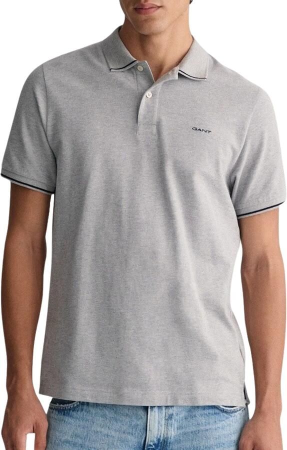 Gant Tipping SS Pique Rugger Polo Heren