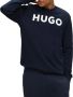 HUGO Sweatshirt met labeldetail model 'Dem' - Thumbnail 1