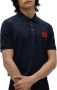 HUGO Regular fit poloshirt met labelpatch model 'Dereso' - Thumbnail 1