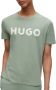 HUGO T-shirt met labelprint model 'DULIVIO' - Thumbnail 2