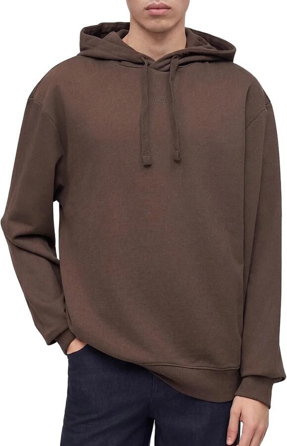 HUGO hoodie donkerbruin - Foto 2