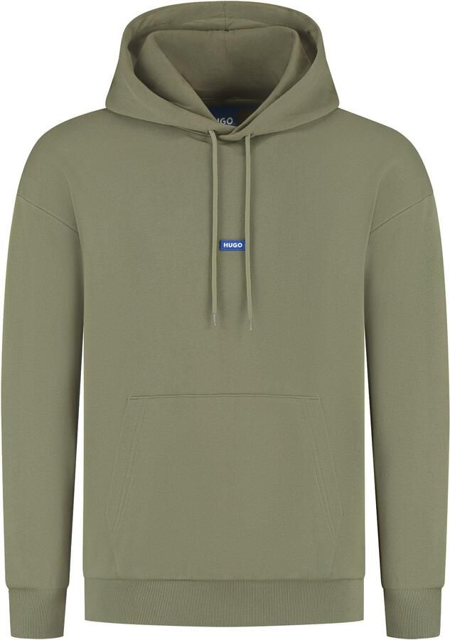 OTTO HUGO Blue Hoodie Nalonso met kangoeroezak