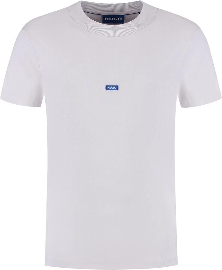 HUGO Blue regular fit t-shirt van puur katoen model 'Niereos'