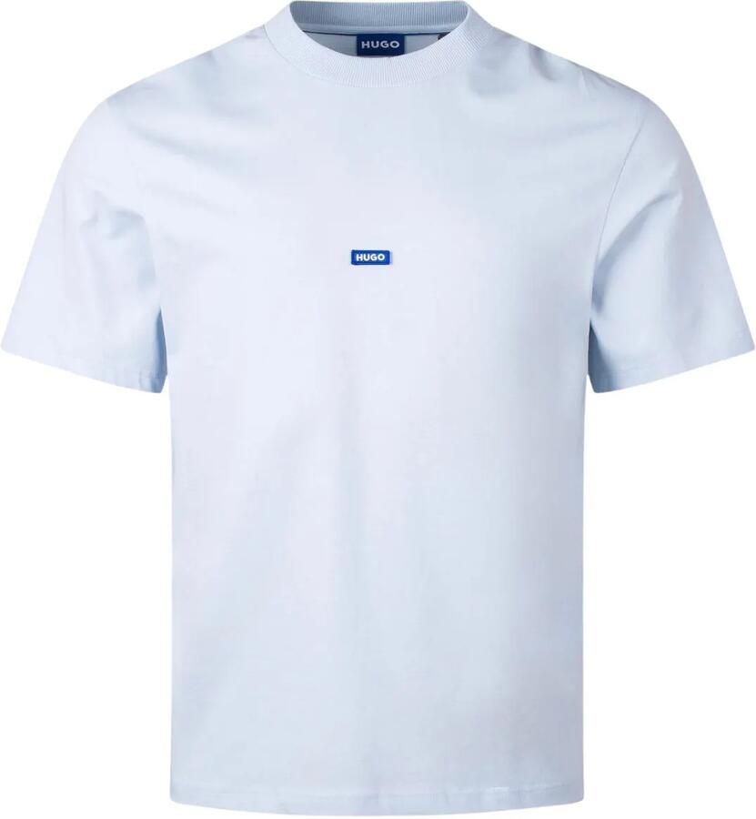 HUGO Blue regular fit T-shirt van puur katoen model 'NIEROS'