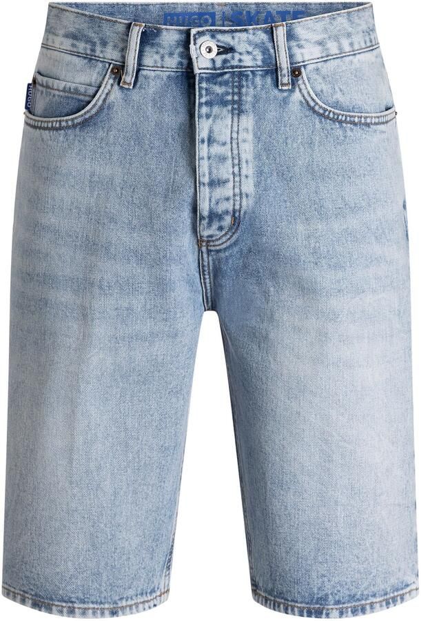 HUGO Skate Denim Short Heren