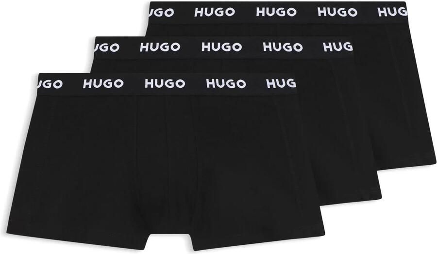 HUGO Boxershort met labeldetails in een set van 3 stuks - Foto 2