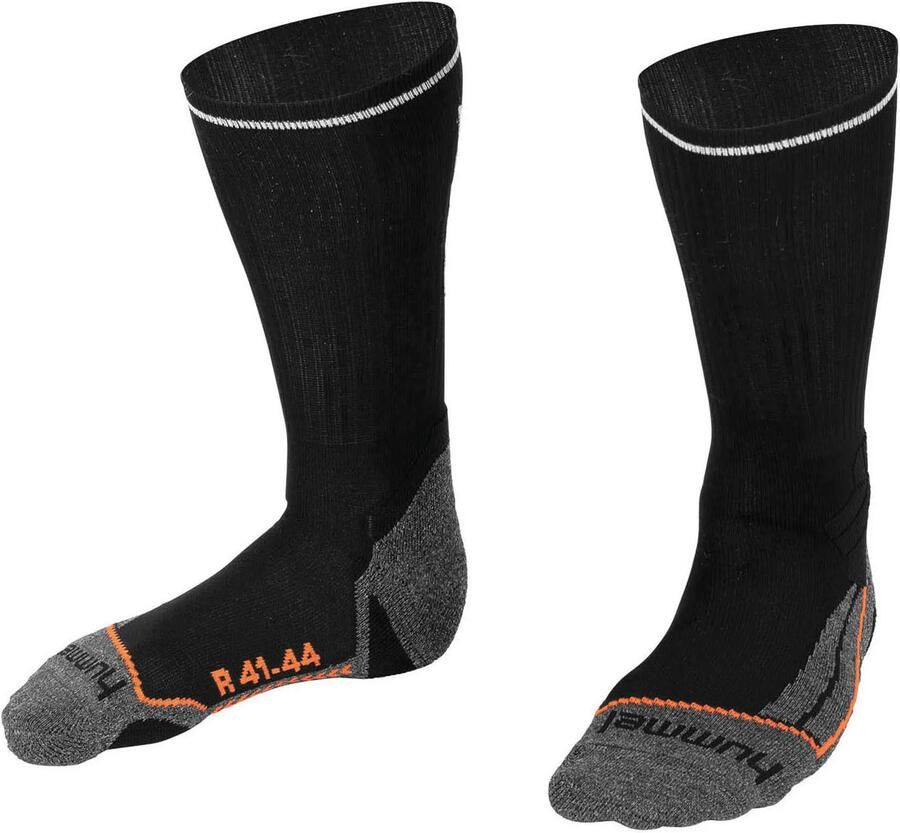 Hummel Senior voetbalsokken Motion Crew zwart Sportsokken Polyester 45 48