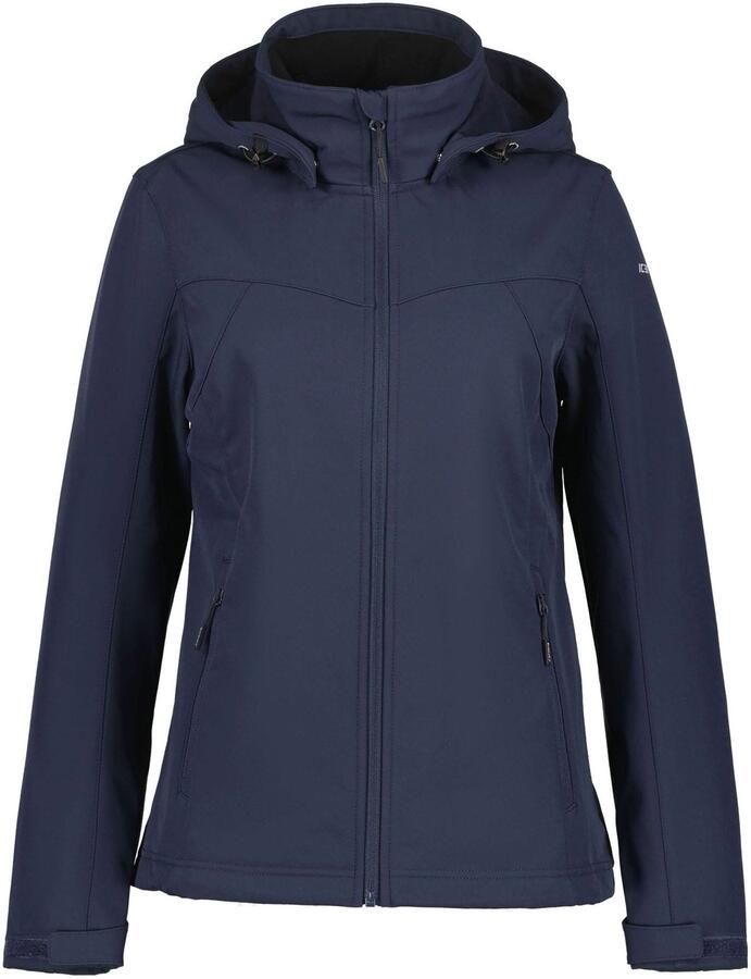 Icepeak Softshell-jack BRENHAM Winddicht & waterafstotend & ademend (1 stuk)