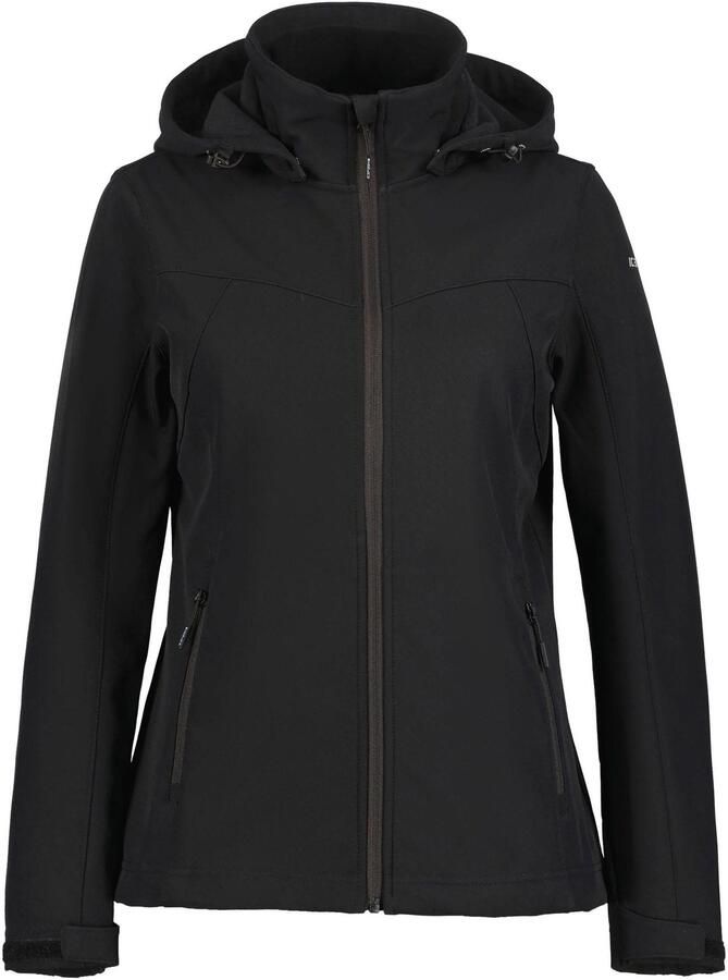Icepeak Softshell-jack BRENHAM Winddicht & waterafstotend & ademend (1 stuk)