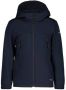 Icepeak softshell jas Konan jr donkerblauw Jongens Polyester Capuchon Meerkleurig 128 - Thumbnail 1