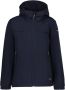 Icepeak softshell jas Konan jr donkerblauw Jongens Polyester Capuchon Meerkleurig 176 - Thumbnail 1