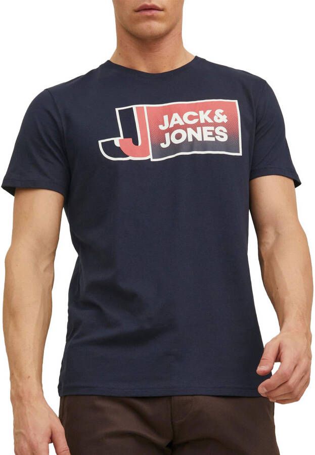 Jack & Jones Shirt met korte mouwen JCOLOGAN TEE SS CREW NECK SS23 SN