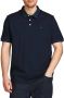 JACK & JONES PLUS SIZE slim fit polo JJEPAULOS Plus Size met contrastbies dak navy - Thumbnail 2