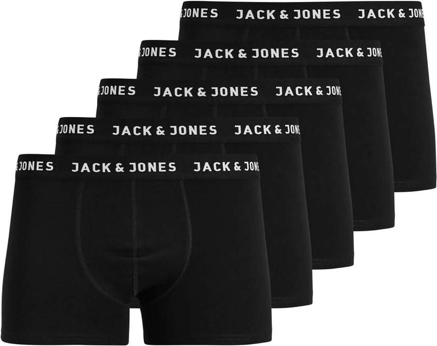 Jack & Jones Junior Trunk JACHUEY nauwsluitend met stretch tailleband 5-pack (set 5 stuks)