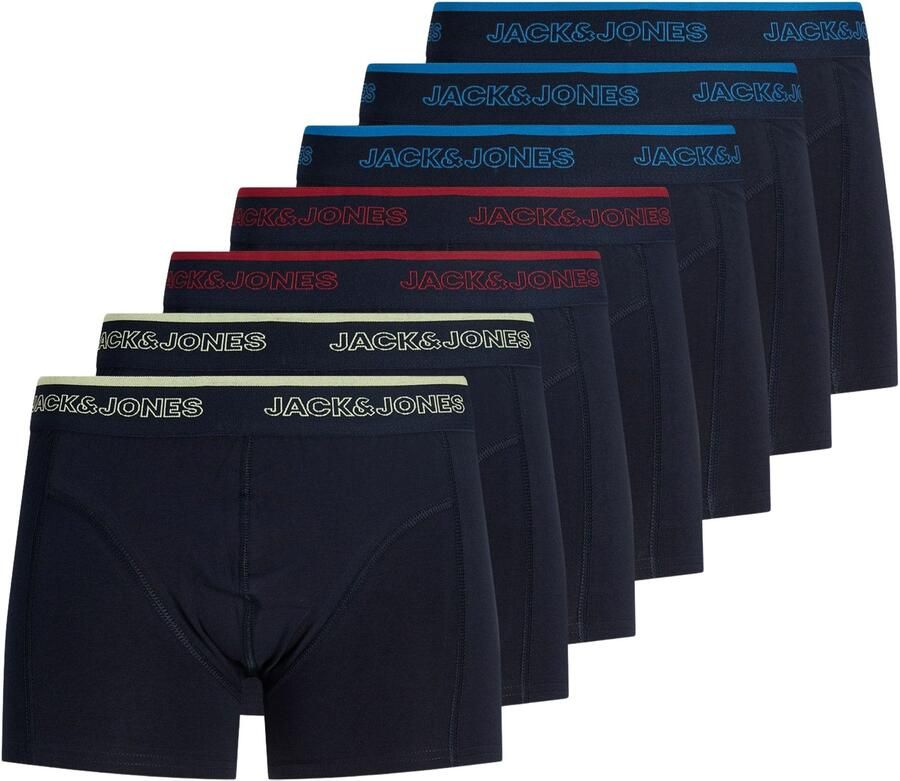 Jack & jones Adrian Trunk Boxershorts Heren (7-pack) - Foto 4