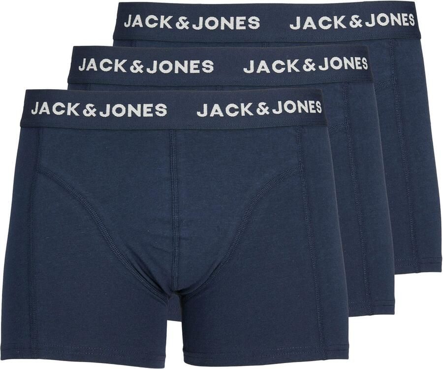 Jack & jones Comfort fit boxershort met stretch in een set van 3 stuks model 'Anthony' - Foto 3