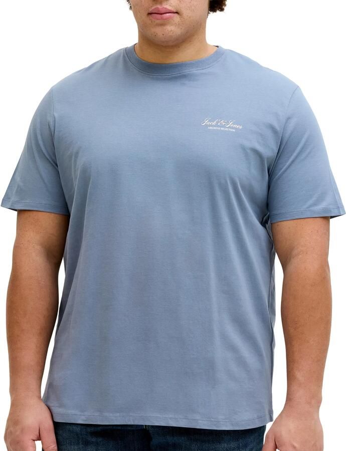 Jack & jones Archive Graphic Crew Shirt Heren (plussize)