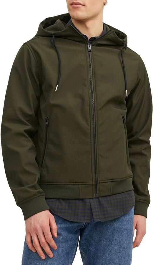 Jack & Jones Softshell-jack JJEBASIC met waterafstotende functie - Foto 10