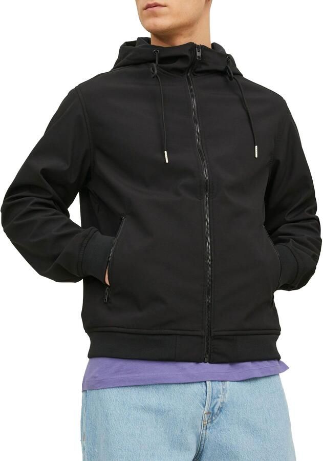 Jack & Jones Softshell-jack JJEBASIC met waterafstotende functie - Foto 8