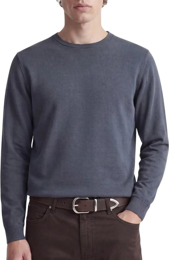 JACK & JONES ESSENTIALS katoenen regular fit gebreide trui turbulence - Foto 4
