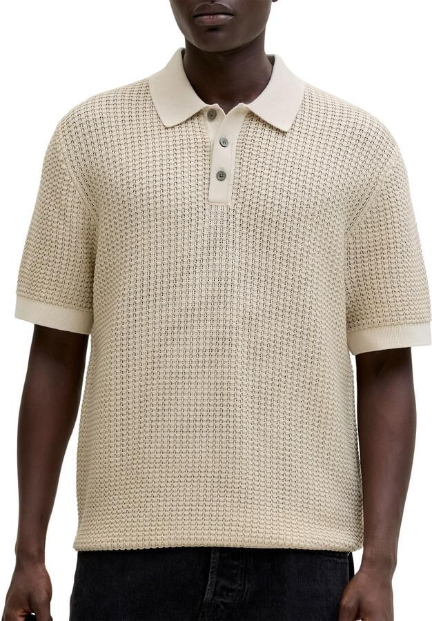 JACK & JONES Premium Regular fit poloshirt in brei-look model 'Kingsley' - Foto 3