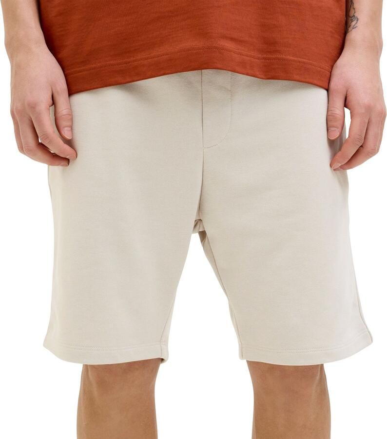 JACK & JONES PANTS STUDIO regular fit sweatshort JPSTGORDON beige
