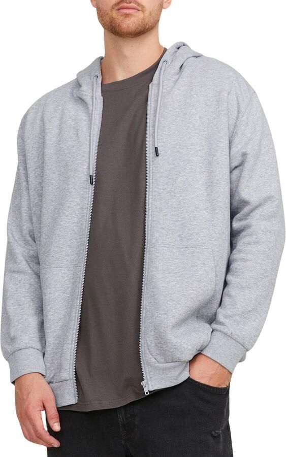Jack & Jones PlusSize Capuchonsweatvest JJEBRADLEY met capuchon en zachte binnenkant - Foto 11