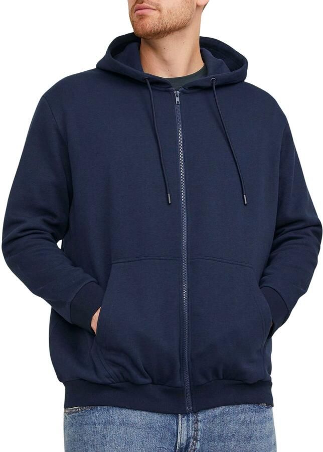 Jack & Jones PlusSize Capuchonsweatvest JJEBRADLEY met capuchon en zachte binnenkant - Foto 8