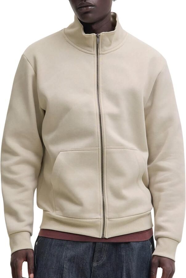 Jack & jones Regular fit sweatjack met katoen-aandeel model 'Bradley'