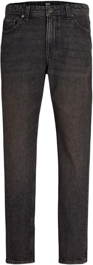 JACK & JONES JUNIOR Jjichris straight leg jeans zwart - Foto 3