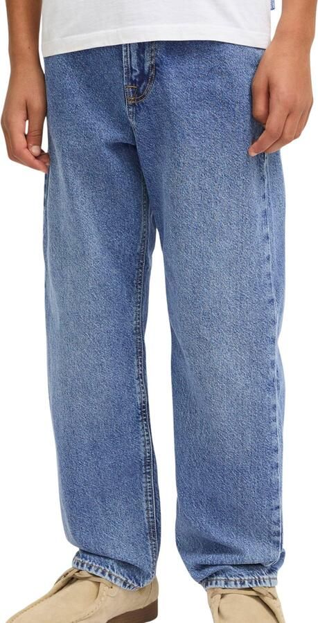Jack & Jones Junior Relax fit jeans JJICHRIS met slijtage-effecten en hoog draagcomfort - Foto 8