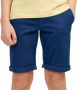 Jack & jones JUNIOR chino short JPSTDAVID JJCHINO navy blazer Korte broek Blauw Jongens Stretchkatoen 164 - Thumbnail 3