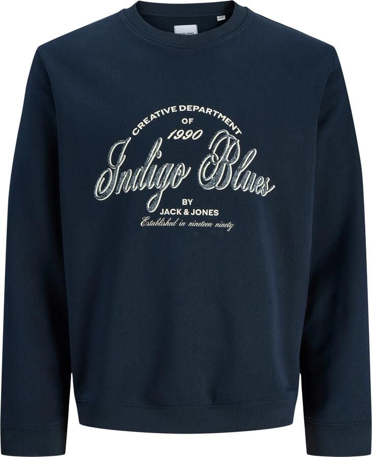 Jack & jones Denver Graphic Crew Sweater Heren (plussize)