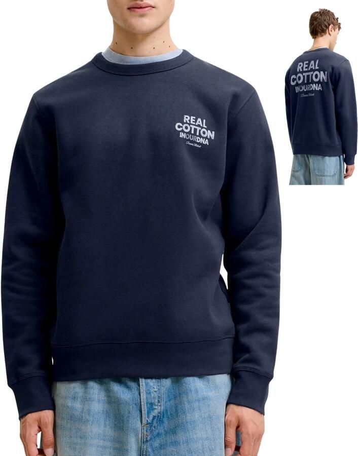 Jack & jones Dover Graphic Crew Sweater Heren
