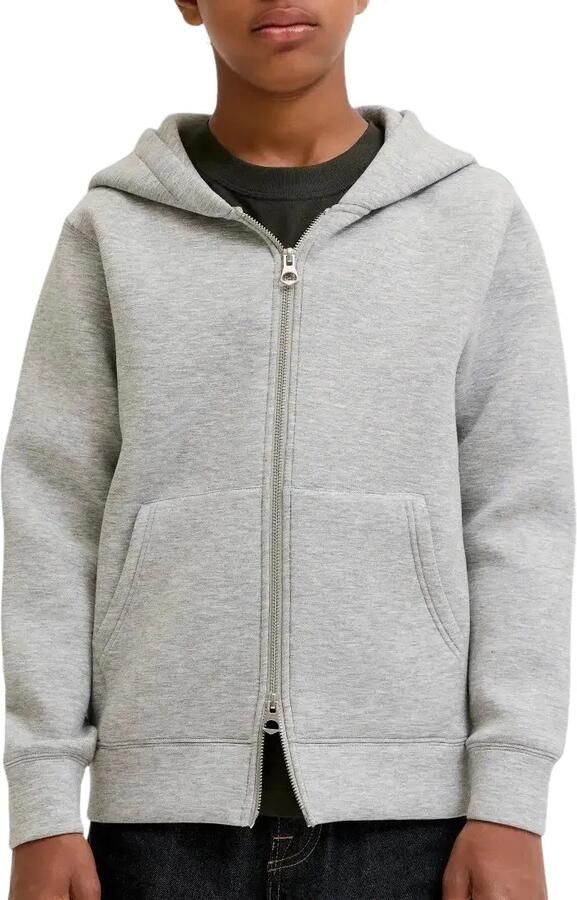 JACK & JONES JUNIOR sweatvest grijs - Foto 3