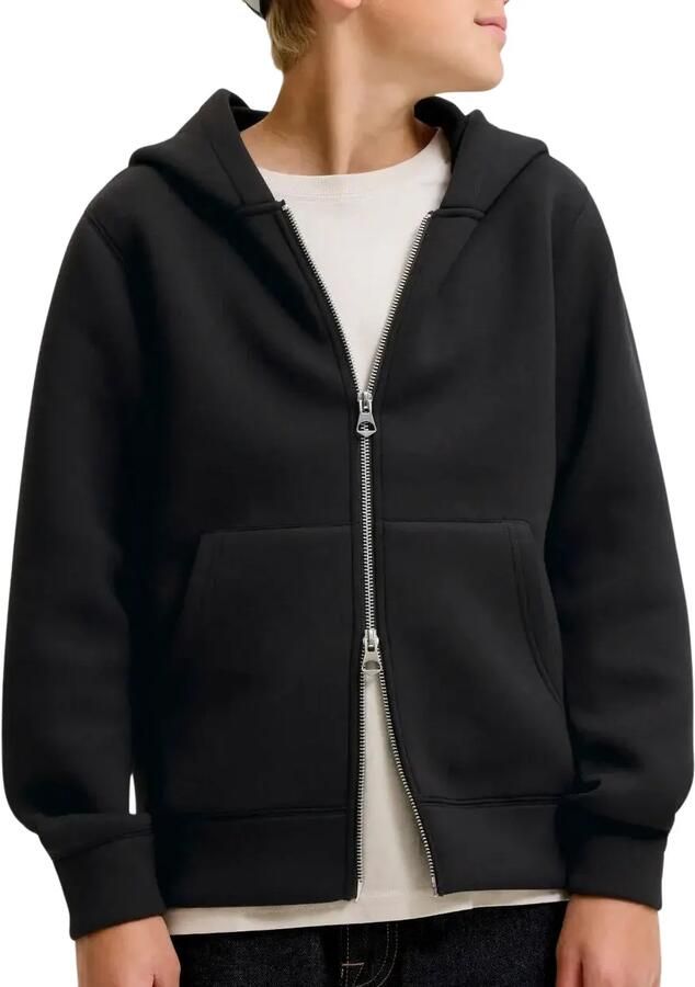 JACK & JONES JUNIOR sweatvest zwart - Foto 4