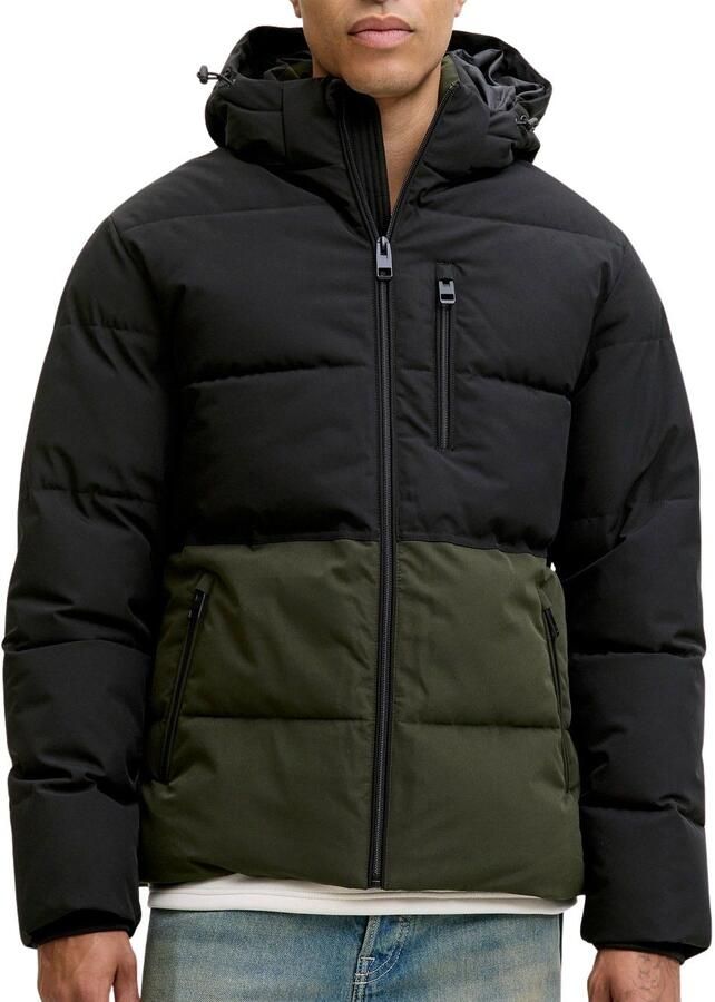 Jack & jones Gewatteerd jack met ritszakken model 'OWEN'