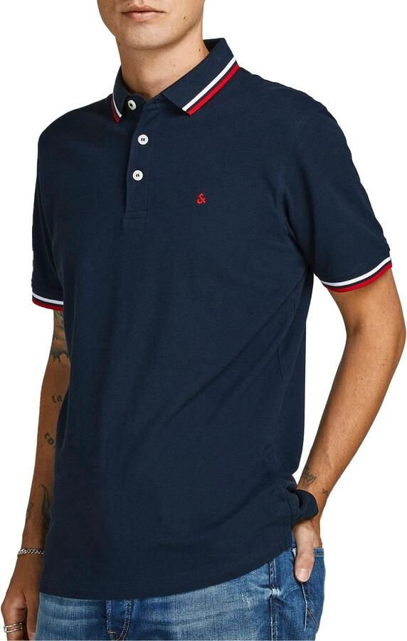 Jack & Jones Poloshirt JJEPAULOS Poloshirt met klassieke kraag en figuuraccentuerende vorm - Foto 7