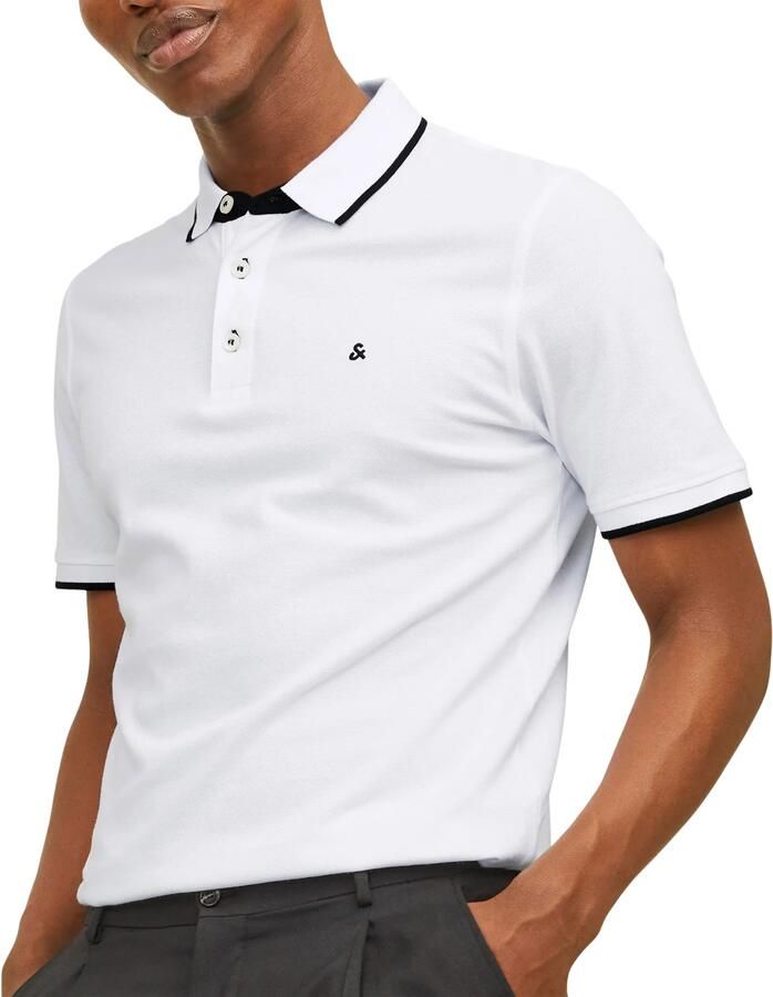 Jack & Jones Poloshirt JJEPAULOS Poloshirt met klassieke kraag en figuuraccentuerende vorm - Foto 4