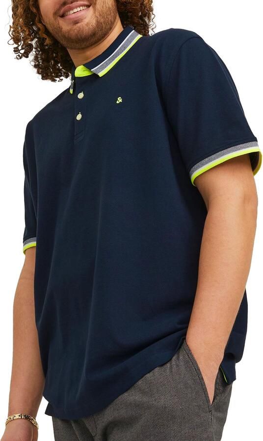 Jack & Jones PlusSize Poloshirt JJEPAULOS POLO SS NOOS PLS - Foto 4