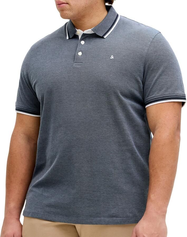 Jack & jones Essentials Paulos Polo Heren (plussize) - Foto 3