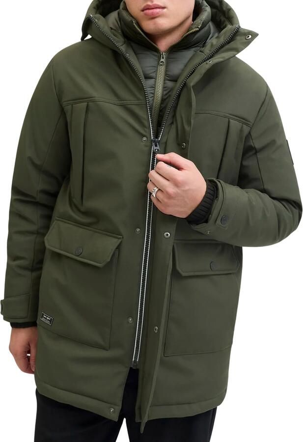 Jack & jones Finn Softshell Parka Winterjas Heren