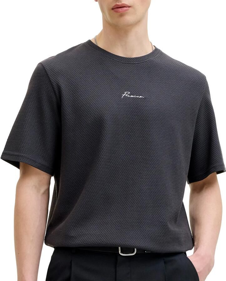 Jack & jones Jprblafranco Crew Neck Tee in Donkerblauw Blue Heren - Foto 4