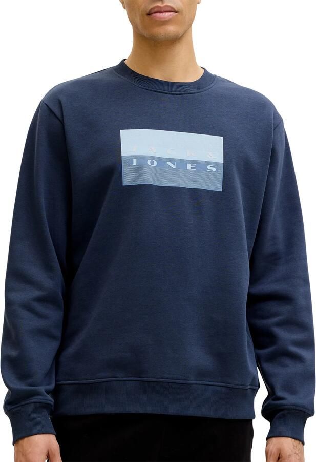 Jack & jones Fusion Graphic Sweater Heren - Foto 4