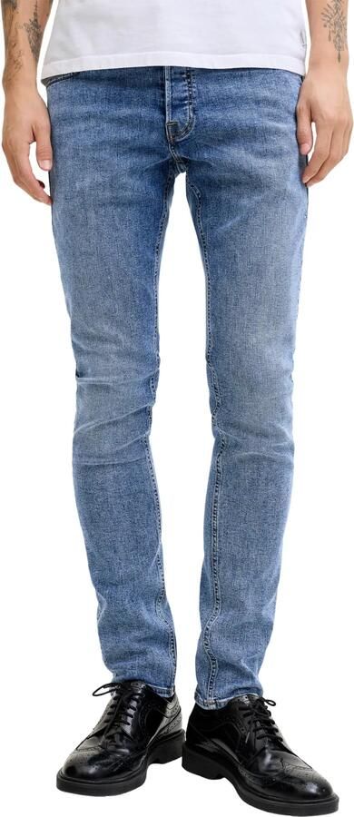 JACK & JONES JEANS INTELLIGENCE JJIGLENN JJORIGINAL slim fit jeans blue denim - Foto 4