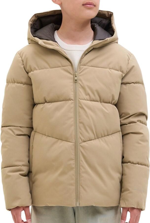 Jack & jones Global Hooded Puffer Winterjas Junior - Foto 1